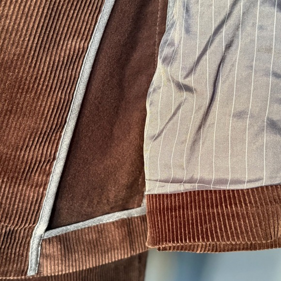 J Crew Ludlow Corduroy Suit | 36S - Pants 30" | Brown Duca Visconti MSRP $698 - Picture 15 of 16